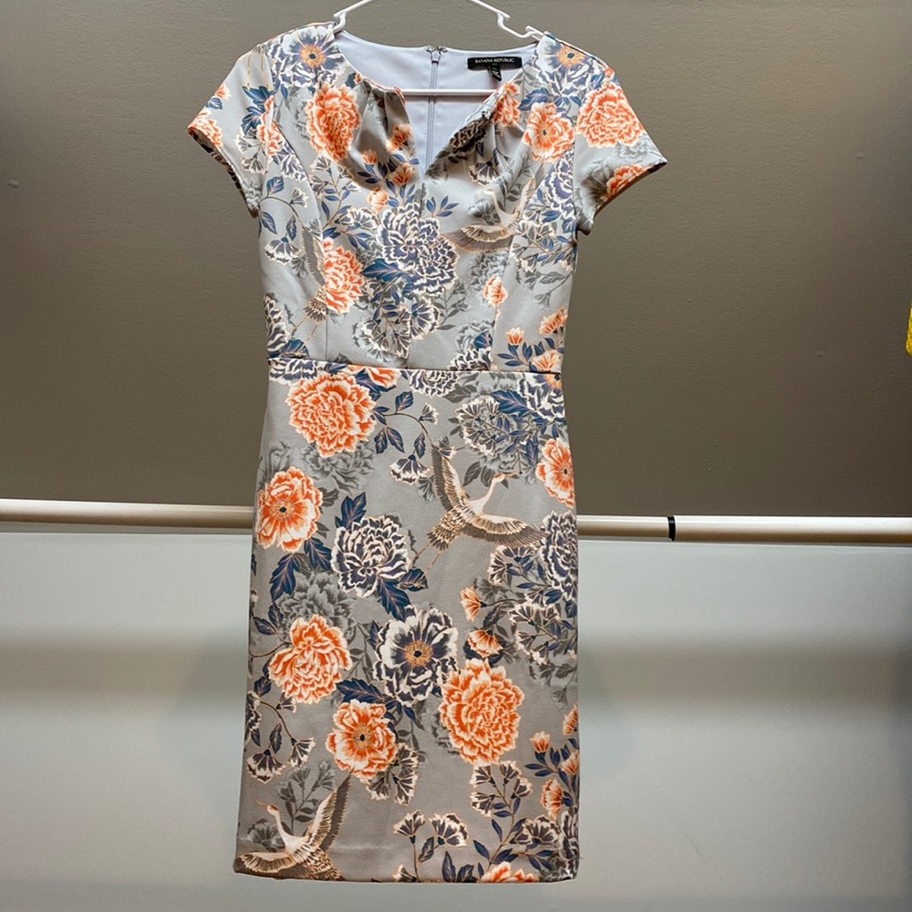 Banana Republic floral dress
